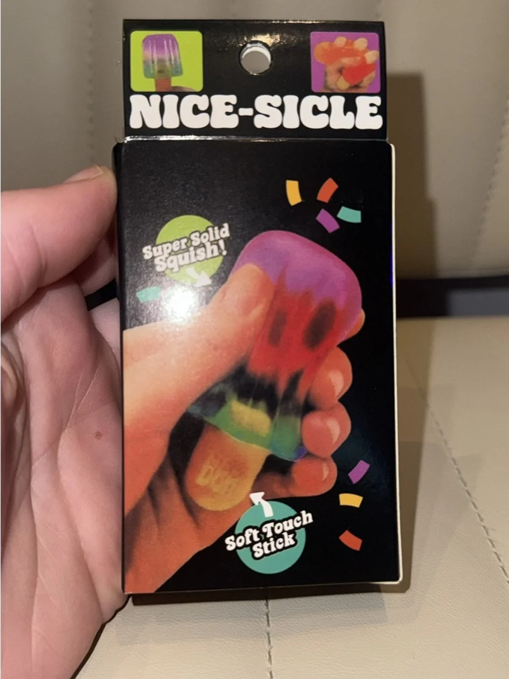 Multi-Color Super Squish Popsicle Stress Toy